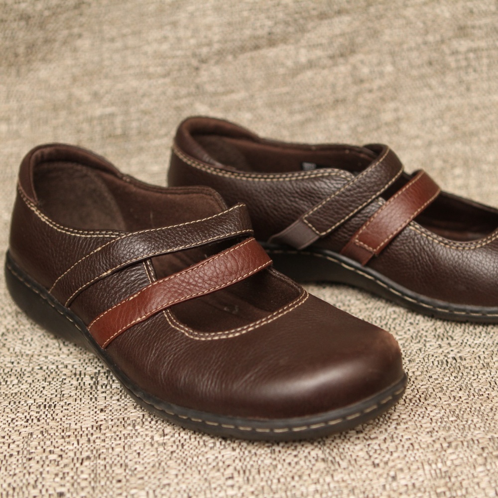 Clarks Bendables 2 Strap Mary Jane Women's Leather